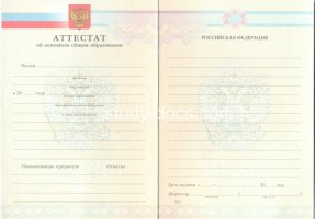 Аттестат за 9 класс 2007-2010 в Элисте